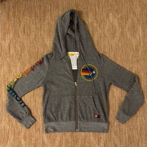 Aviator Nation Hamptons Hoodie - Gray - S